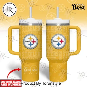 Pittsburgh Steelers NFL Personalized 40oz Tumbler Pittsburgh Steelers NFL Personalized 40oz Tumbler