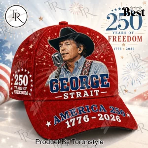 George Strait America 250 Years Of Freedom Commemorative Patriotic Classic Cap