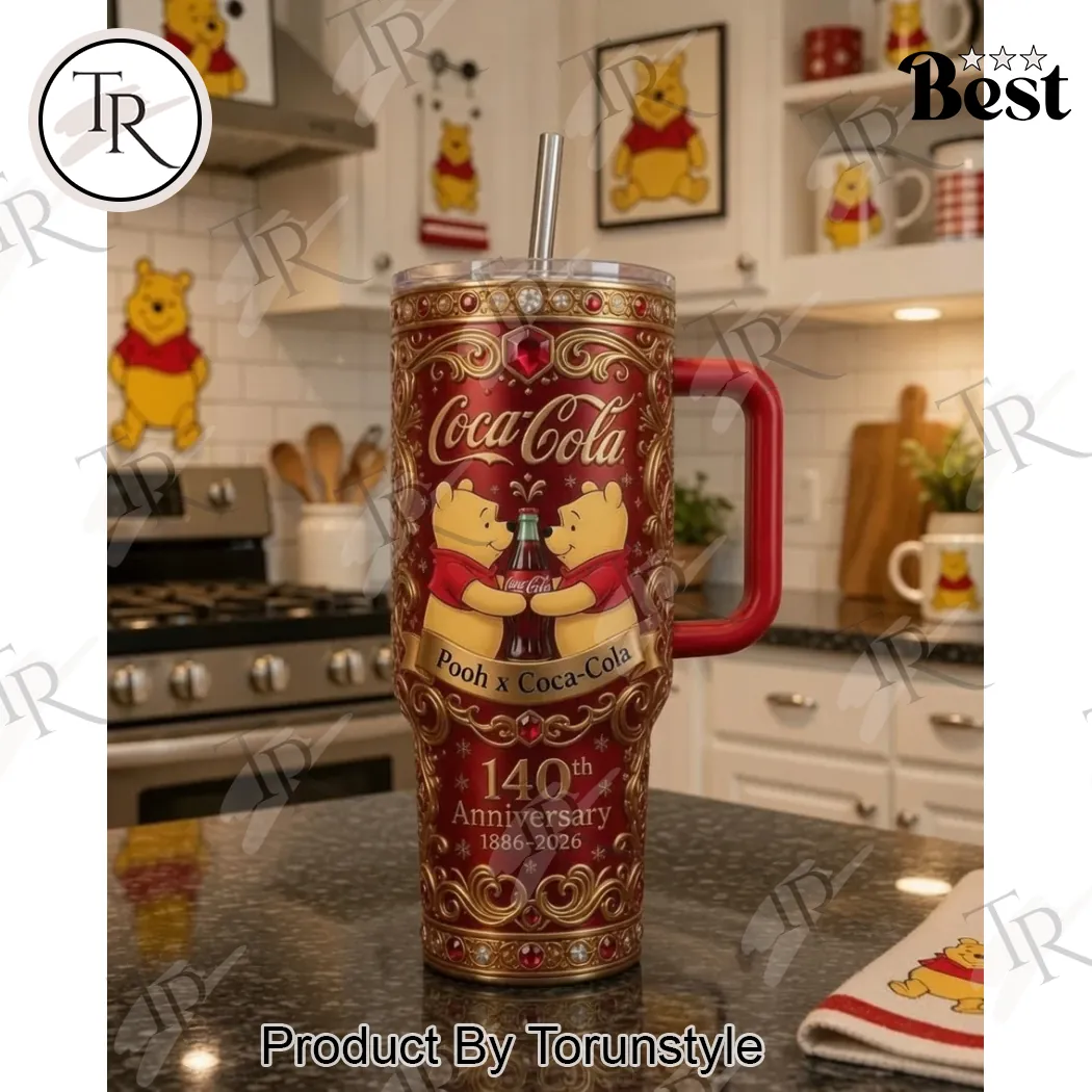 Winnie the Pooh Coca-Cola 140th Anniversary Limited Edition 40oz Tumbler Winnie the Pooh Coca-Cola 140th Anniversary Limited Edition 40oz Tumbler