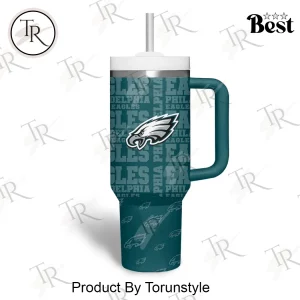 Philadelphia Eagles NFL Custom Personalized 40oz Tumbler