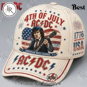 ACDC Patriotic 4th of July American Rock Legends Angus Young Vintage Baseball Cap ACDC Patriotic 4th of July American Rock Legends Angus Young Vintage Baseball Cap