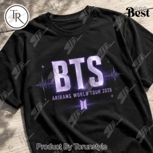 BTS Arirang World Tour 2026 Commemorative Concert Graphic T-Shirt