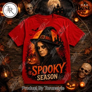 Ozzy Osbourne Spooky Season Witch Hat Gothic Rock Halloween Graphic T-Shirt