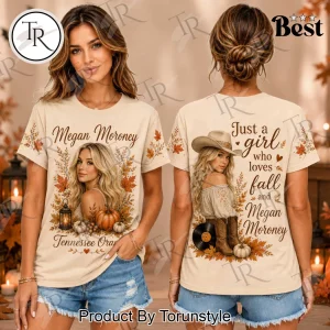 Megan Moroney Tennessee Orange Country Music Autumn Pumpkin Fall Concert T-Shirt