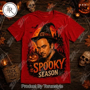 Dave Matthews Band Halloween Spooky Season Put A Spell On Me Red Graphic T-Shirt