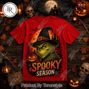 The Grinch Put A Spell On Me Halloween Spooky Season Graphic T-Shirt