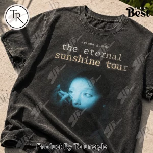 Ariana Grande Eternal Sunshine Tour 2026 Vintage Acid Wash Concert T-Shirt
