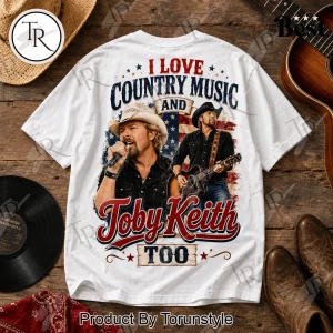 Toby Keith Tribute Country Music Legend Vintage American Flag Graphic T-Shirt