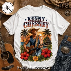 Kenny Chesney Country Music Fan Vintage Tropical Sunset Graphic T-Shirt
