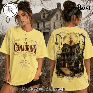 The Conjuring Haunted House Halloween Graphic T-Shirt