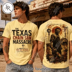 The Texas Chain Saw Massacre Leatherface Vintage Horror Movie T-Shirt