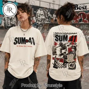Sum 41 Punk Rock Band Vintage Graphic Oversized T-Shirt