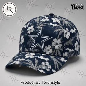 Dallas Cowboys NFL Tropical Floral Premium Baseball Cap