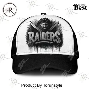 Las Vegas Raiders Custom Name Graffiti Grunge Style Baseball Cap