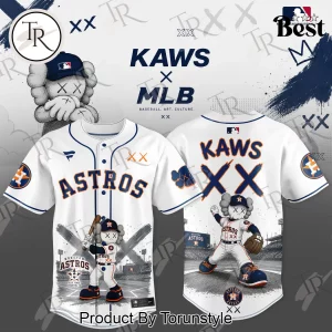 KAWS x MLB Houston Astros 2026 Limited Edition Graphic Baseball Jersey