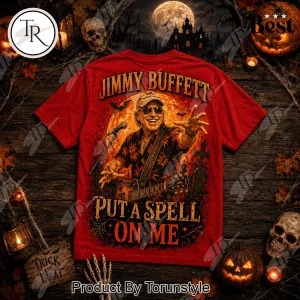 Jimmy Buffett Spooky Season Margaritaville Halloween Concert Graphic T-Shirt