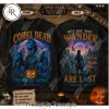 Elvis Presley Spooky Season Halloween Rockabilly Witch and Vampire Graphic T-Shirt