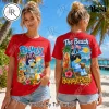 Bon Jovi The Beach Is My Happy Place Tropical Rock Band Graphic T-Shirt Bon Jovi The Beach Is My Happy Place Tropical Rock Band Graphic T-Shirt