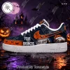New England Patriots Personalized Fear The Patriots Halloween Custom Air Force 1 Sneakers