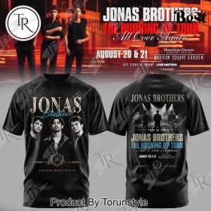 Jonas Brothers The Burning Up Tour Madison Square Garden Vintage Concert Hoodie