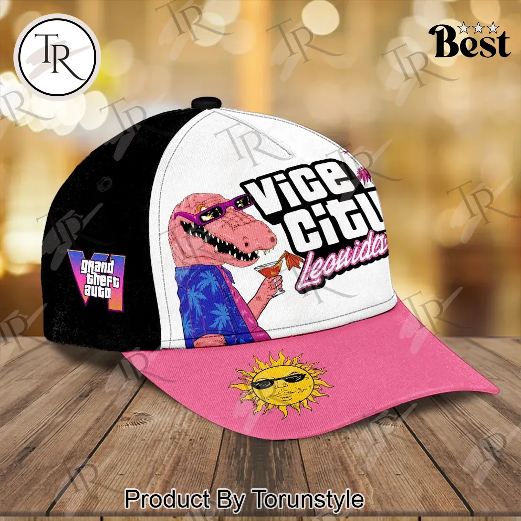 Grand Theft Auto 6 Leonida Vice City Retro Miami Classic Cap Grand Theft Auto 6 Leonida Vice City Retro Miami Classic Cap
