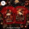 Elvis Presley Spooky Season Halloween Rockabilly Witch and Vampire Graphic T-Shirt Elvis Presley Spooky Season Halloween Rockabilly Witch and Vampire Graphic T-Shirt