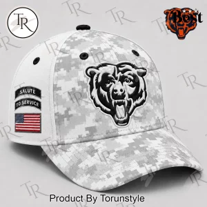 Chicago Bears NFL Salute to Service Military Appreciation Digital Camo Baseball Cap