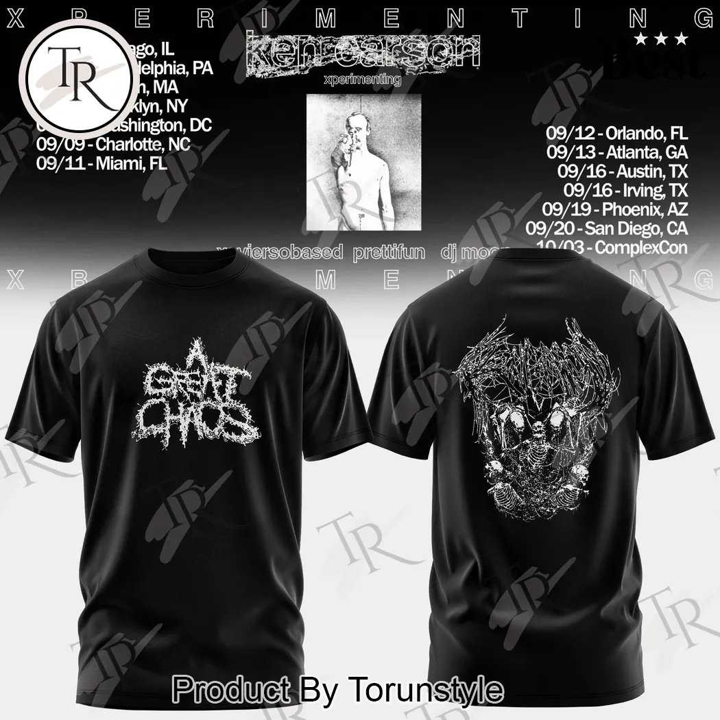 Ken Carson Xperimenting Tour Opium Aesthetic Gothic Skull Streetwear Hoodie Ken Carson Xperimenting Tour Opium Aesthetic Gothic Skull Streetwear Hoodie