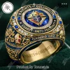 Freddie Mercury Queen Tribute 3D Engraved Gold Commemorative Signet Ring Freddie Mercury Queen Tribute 3D Engraved Gold Commemorative Signet Ring
