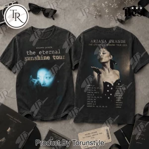 Ariana Grande Eternal Sunshine Tour 2026 Vintage Acid Wash Concert T-Shirt Ariana Grande Eternal Sunshine Tour 2026 Vintage Acid Wash Concert T-Shirt