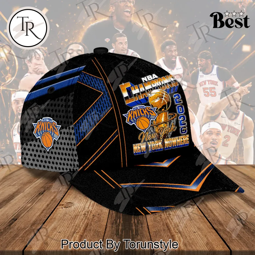 New York Knicks 2026 NBA Champions Premium All-Over Print Classic Cap New York Knicks 2026 NBA Champions Premium All-Over Print Classic Cap