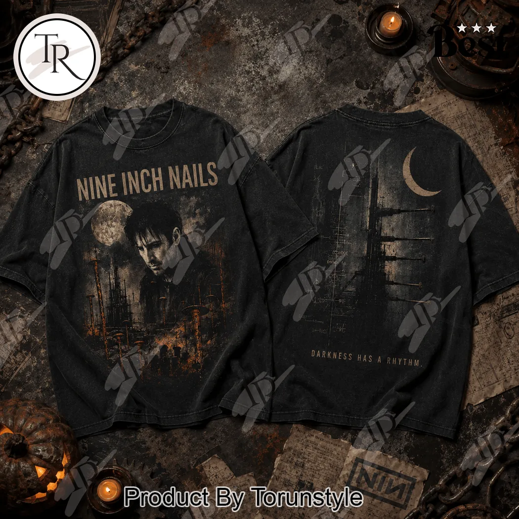 Nine Inch Nails Trent Reznor Vintage Wash Industrial Rock Graphic T-Shirt Nine Inch Nails Trent Reznor Vintage Wash Industrial Rock Graphic T-Shirt