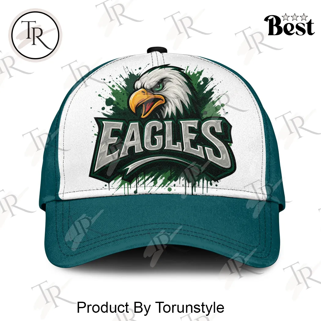 Philadelphia Eagles Personalized Graffiti Splatter Art Custom Name Baseball Cap Philadelphia Eagles Personalized Graffiti Splatter Art Custom Name Baseball Cap