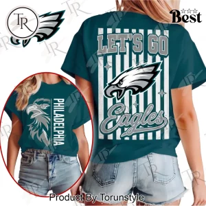 Philadelphia Eagles NFL Victory Stripe Premium Game Day T-Shirt