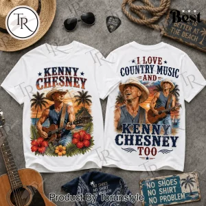 Kenny Chesney Country Music Fan Vintage Tropical Sunset Graphic T-Shirt