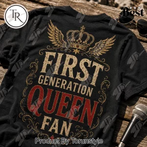 Queen Freddie Mercury Tribute Vintage Rock Band Graphic T-Shirt