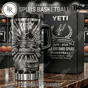 San Antonio Spurs 53rd Anniversary 1973-2026 Official NBA Collector’s Tumbler