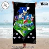 Sonic the Hedgehog 35th Anniversary Fast Forever Commemorative Quick Dry Beach Towel Sonic the Hedgehog 35th Anniversary Fast Forever Commemorative Quick Dry Beach Towel