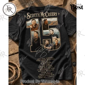Scotty McCreery God Bless Country Music Vintage Double Sided T-Shirt