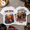 Kenny Chesney Country Music Fan Vintage Tropical Sunset Graphic T-Shirt