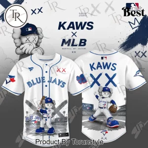 KAWS x MLB Toronto Blue Jays 2026 Limited Edition Streetwear Baseball Jersey