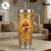 Winnie the Pooh 100 Years of Friendship Personalized Commemorative 40oz Tumbler with Handle