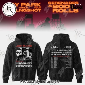 Jay Park and LNGSHOT 2026 World Tour Serenades and Body Rolls Vintage Wash Concert Hoodie