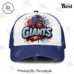 New York Giants Custom Name Graffiti Art Premium Football Baseball Cap