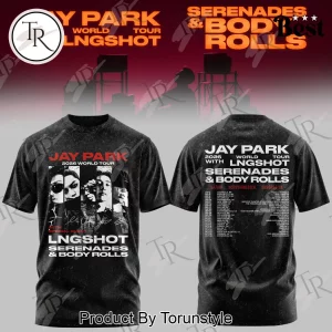 Jay Park and LNGSHOT 2026 World Tour Serenades and Body Rolls Vintage Wash Concert Hoodie