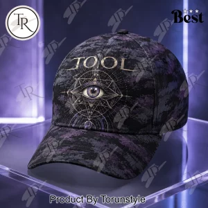 Tool Band Mystic Eye Sacred Geometry Purple Camo Baseball Cap