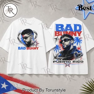 Bad Bunny Puerto Rico Benito Antonio Vintage Washed Graphic T-Shirt