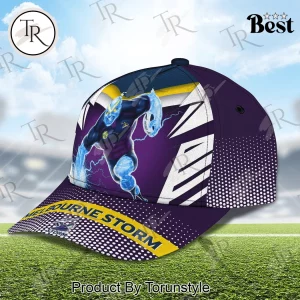 Melbourne Storm NRL Rugby League Mascot Graphic Premium Baseball Cap Melbourne Storm NRL Rugby League Mascot Graphic Premium Baseball Cap