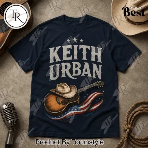 Keith Urban 9/11 Memorial 25th Anniversary We Will Never Forget Patriotic T-Shirt