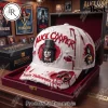 Queen Band Freddie Mercury Halloween Tour Bloody Distressed Baseball Cap Queen Band Freddie Mercury Halloween Tour Bloody Distressed Baseball Cap